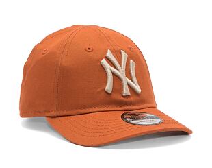 Dětská kšiltovka New Era 9FORTY Kids MLB League Essential New York Yankees Redwood / Oat Milk