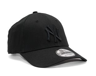 Kšiltovka New Era 9FORTY MLB League Essential snap New York Yankees Black Black
