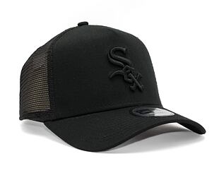 Kšiltovka New Era 9FORTY A-Frame Trucker MLB Tonal Mesh Chicago White Sox Black
