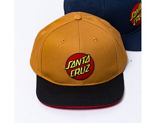 Kšiltovka Santa Cruz Classic Dot Snapback Parchment/Black
