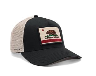 Kšiltovka American Needle Valin - Cali Ivory - Black