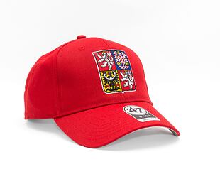 Kšiltovka '47 Brand Czech National Team Raised Basic '47 MVP Red