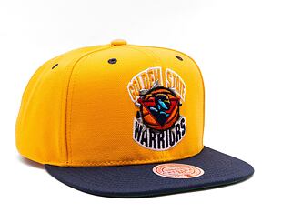 Kšiltovka Mitchell & Ness NBA Breakthrough Snapback Hwc Golden State Warriors Yellow