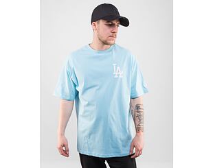 Triko New Era MLB Icecream Graphic Oversized Tee Los Angeles Dodgers Pastel Blue / Off White