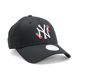 Dámská Kšiltovka New Era 9FORTY Womens MLB Strawberry New York Yankees Black / White