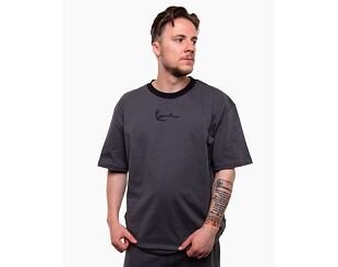Triko Karl Kani Small Signature Metaverse Block Tee anthracite/black
