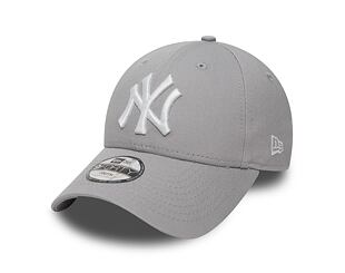 Dětská Kšiltovka New Era - MLB Essential 9FORTY - NY Yankees - Gray / White