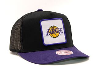 Kšiltovka Mitchell & Ness Nba Truck It Trucker Lakers Black