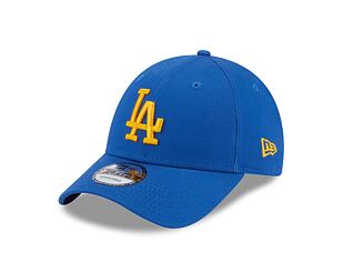 Kšiltovka New Era 9FORTY MLB League Essential Los Angeles Dodgers Blue Azure / Mellow Yellow