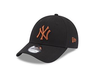 Kšiltovka New Era 9FORTY MLB League Essential New York Yankees Black / Toasted Peanut