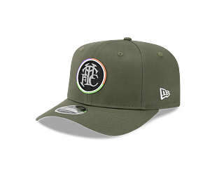 Kšiltovka New Era 9FIFTY Stretch-Snap Rubber Flock Tottenham Hotspur FC New Olive