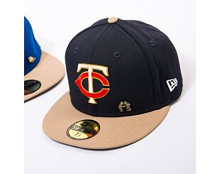 Kšiltovka New Era 59FIFTY MLB "Varsity Pin & Sidepatch" Minnesota Twins Cooperstown