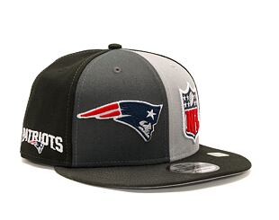 Kšiltovka New Era 9FIFTY NFL Sideline 23 New England Patriots Graphite