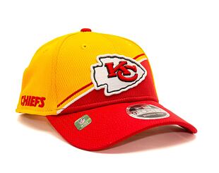 Kšiltovka New Era 9FORTY Stretch-Snap NFL Sideline 23 Kansas City Chiefs Team Colors
