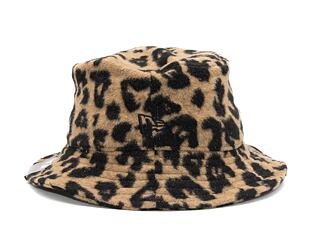 Dámský Klobouk New Era Womens Leopard Bucket Leopard Camo / Black