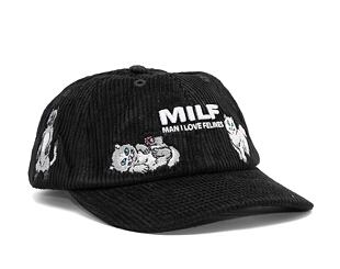 Kšiltovka Rip N Dip Man I Love Felines Strapback Black & Charcoal