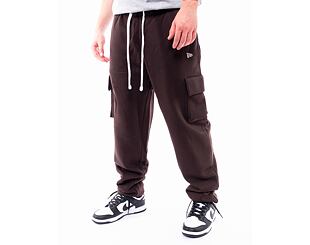 Tepláky New Era Cargo Joggers Brown / White