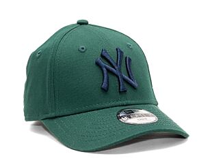 Dětská Kšiltovka New Era 9FORTY Kids MLB League Essential New York Yankees Dark Green / Navy