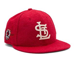 Kšiltovka New Era 59FIFTY MLB Retro Wooly Cooperstown St. Louis Cardinals Scarlet