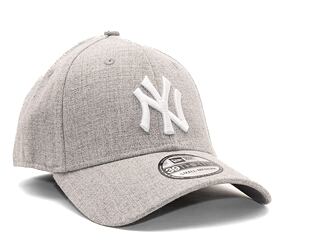 Kšiltovka New Era 39THIRTY MLB Heather Wool New York Yankees Grey