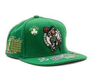 Kšiltovka Mitchell & Ness All Out Snapback NBA BOSTON CELTICS Green