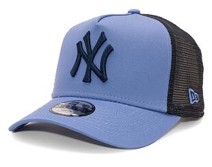 Dětská kšiltovka New Era 9FORTY Kids A-Frame Trucker MLB League Essential New York Yankees Copen Blu