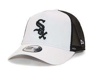 Kšiltovka New Era 9FORTY A-Frame Trucker MLB League Essential Chicago White Sox - White / Black