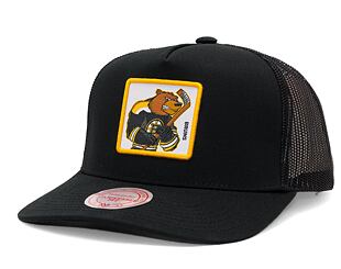 Kšiltovka Mitchell & Ness Mascot Trucker Boston Bruins Black