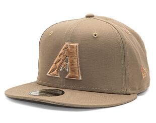 Kšiltovka New Era 9FIFTY MLB Patch Arizona Diamondbacks Retro - Ash Brown / Stone