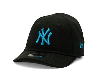 Dětská kšiltovka New Era 9FORTY Kids MLB League Essential New York Yankees - Black / Sunwash Blue