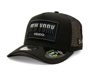 Kšiltovka New Era 9FORTY A-Frame Trucker - USA State - Black / Grey