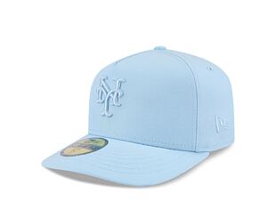 Kšiltovka New Era - MLB Color Pack 59FIFTY A-Frame - NY Mets - Baby Blue