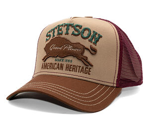 Kšiltovka Stetson - Trucker Cap Great Plains - 68