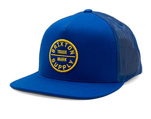 Kšiltovka Brixton - Oath Mp Trucker Hat - Royal/Royal