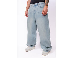 Džíny Karl Kani - Og K Washed Western Relaxed Baggy Jeans - Blue