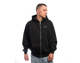 Mikina Karl Kani - Small Signature Essential OS Hoodie - Black