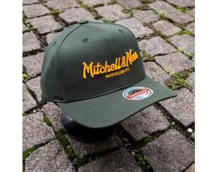 Kšiltovka Mitchell & Ness - Pinscript Classic Red - Own Brand - Green/Orange