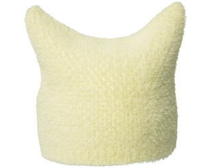 Kulich Kangol - Faux Fur Pointed Beanie - Butter Chiffon