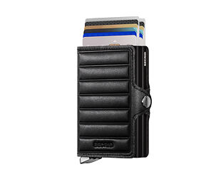 Peněženka Secrid - Premium Twinwallet Emboss Lines Black +