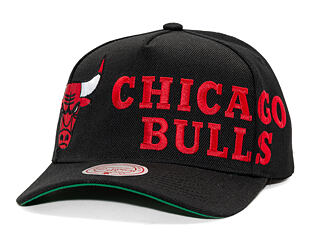 Kšiltovka Mitchell & Ness - NBA Busted Pro - Chicago Bulls - Black