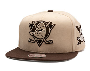 Kšiltovka Mitchell & Ness - NHL Fashion Basic 2T - Anaheim Ducks - Cream