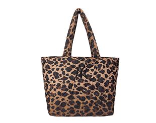 Taška New Era - MLB Leopard Quilted Tote Bag - NY Yankees - Brown / Black