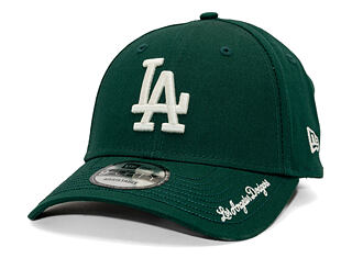 Kšiltovka New Era - MLB Visor Script 9FORTY - LA Dodgers - Dark Green