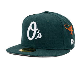 Kšiltovka New Era - MLB "Image Drop" ALL OVER 59FIFTY - Baltimore Orioles - Dark Green