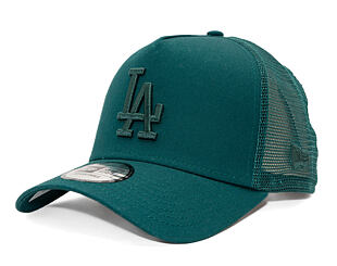 Kšiltovka New Era - MLB Essential 9FORTY Trucker - LA Dodgers - Turquoise