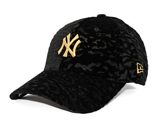 Dámská Kšiltovka New Era - MLB Leo Velour 9FORTY - NY Yankees - Black