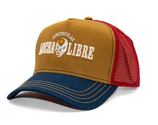 Kšiltovka Stetson - Trucker Cap Lucha Libre by JJ Hats - Navy/Orche