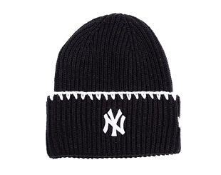 Dámský Kulich New Era - MLB Chunky Top Stitch Beanie - NY Yankees - Black