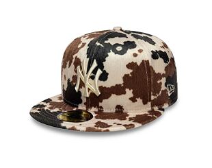 Kšiltovka New Era - Animal Pack 59FIFTY MLB Cow Print - NY Yankees