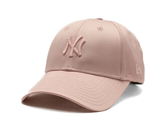 Dámská Kšiltovka New Era - MLB Satin 9FORTY - NY Yankees - Blush Pink